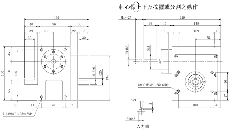 升降心軸型分割器 升降心軸型分割器
